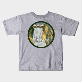 Minneapolis Vintage Decal Kids T-Shirt